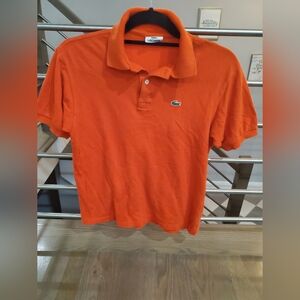 Two LACOSTE T SHIRTS size 16 teen .